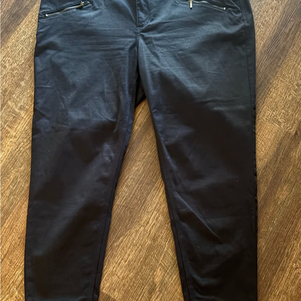 Lane Bryant Skinny Moto Jeans Pants, 22